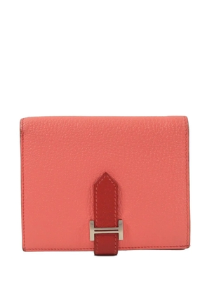 Hermès Pre-Owned 2011 Bearn leather wallet - Pink