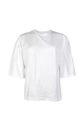 Roberto Collina round-neck drop-shoulder T-shirt - White