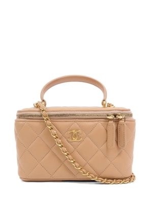 CHANEL Pre-Owned CC Vanity Case shoulder bag - Neutrals