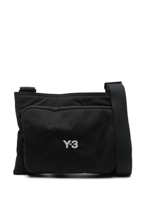 Y-3 embroidered-logo cross body bag - Black