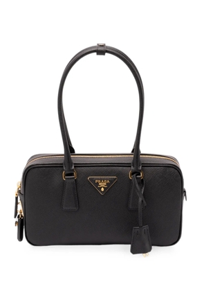 Prada triangle-logo tote bag - Black
