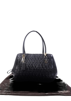 Coach Vintage Madison Gathered shoulder bag - Black