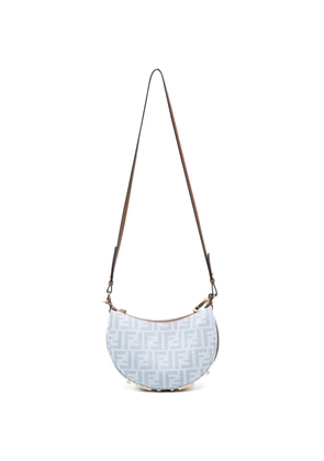 FENDI Mini Fendigraphy FF-monogram cross body bag - Blue