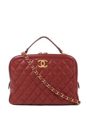CHANEL Pre-Owned CC quilted tote bag - Red