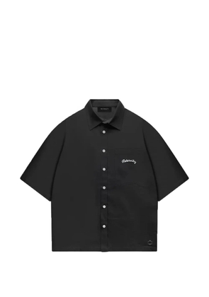 RETERNITY Le Progres logo-print shirt - Black