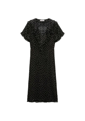 Dorothee Schumacher Dancing Dots midi dress - Black