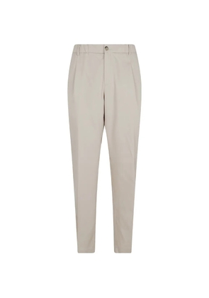 Paul & Shark straight-leg pleated trousers - Neutrals
