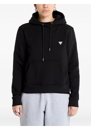 GUESS USA logo-patch hoodie - Black