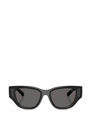 Burberry oval-frame sunglasses - Black