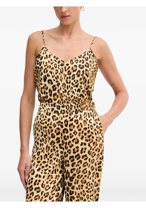 Lola Casademunt leopard-print top - Neutrals