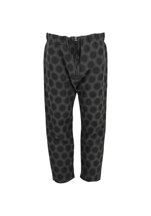 Marni Pre-Owned 2012 circle-print trousers - Grey