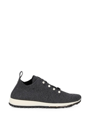 Jimmy Choo faux-pearl embellished sneakers - Grey