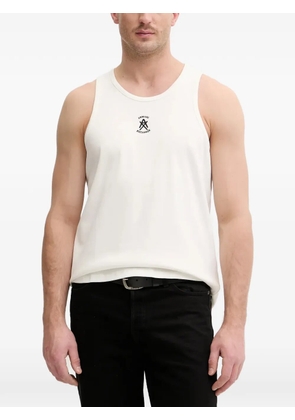Armani Exchange logo-detail tank top - Neutrals
