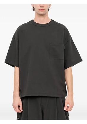 SONGZIO embroidered Polyptych T-shirt - Black