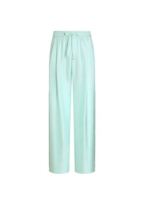 Dolce & Gabbana Vanity silk trousers - Blue