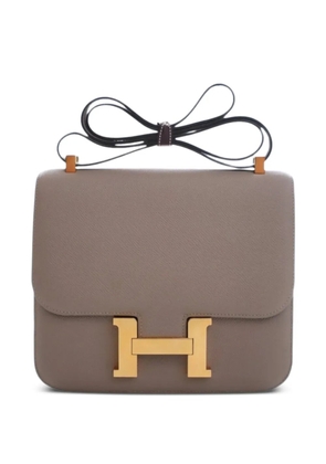 Hermès Pre-Owned 2017 Epsom Constance 24 crossbody bag - Brown
