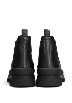 Copenhagen debossed-logo chelsea boots - Black