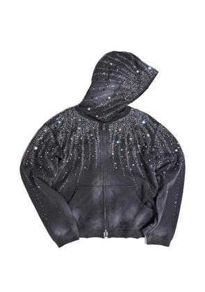 BIRTH OF ROYAL CHILD embellished hoodie - Grey