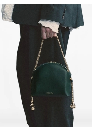 ERDEM Flora Evening leather tote bag - Green