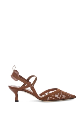 FENDI Colibrì monogram sandals - White