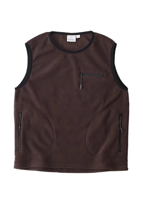 Gramicci thermal fleece vest - Brown