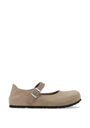 Birkenstock Mantova buckle-fastening ballet flats - Brown
