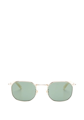 Montblanc geometric-frame sunglasses - Gold