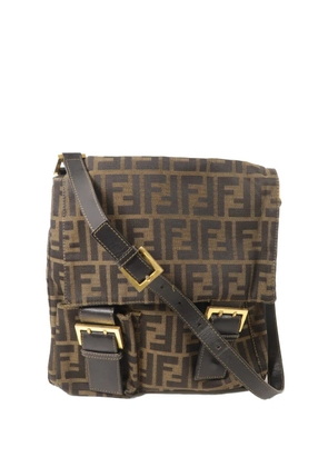 Fendi Pre-Owned Zucchino shoulder bag - Black