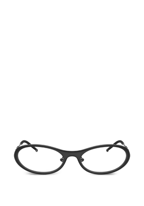Diesel geometric-frame glasses - Black