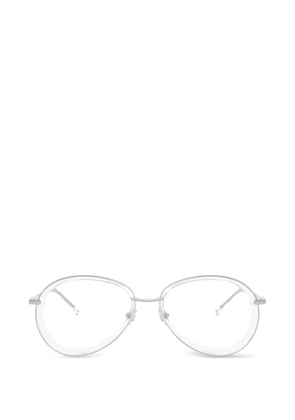Diesel round-frame glasses - Silver