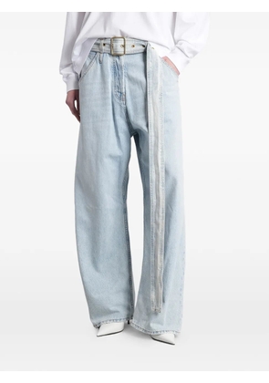 DARKPARK Dalila belted wide-leg jeans - Blue