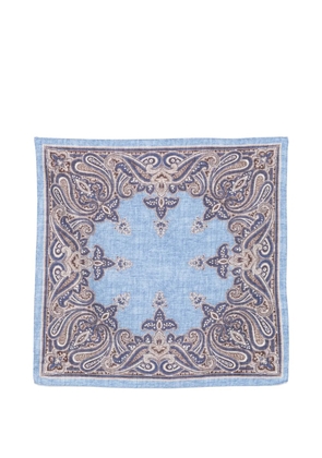 Dell'oglio paisley-print scarf - Blue