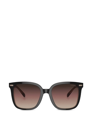 Coach square-frame sunglasses - Black