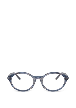 Diesel round-frame glasses - Blue