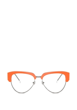 Diesel cat-eye frame glasses - Orange