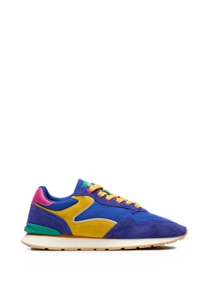 Hoff City Dopamine panelled suede-trim sneakers - Blue