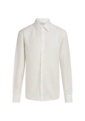 Ferragamo poplin shirt - White