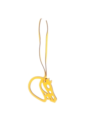Hermès Pre-Owned Paddock Cheval leather charm - Orange