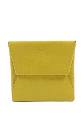 Hermès Pre-Owned Bastia coin purse - Yellow