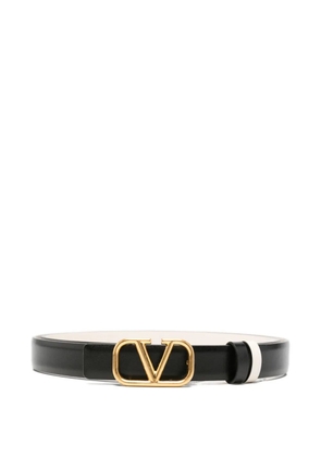 Valentino Garavani Pre-Owned VLogo Signature leather belt - Black
