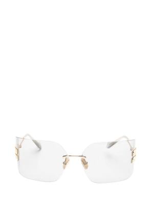 Miu Miu Pre-Owned Aube sunglasses - Gold