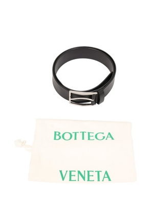 Bottega Veneta Pre-Owned Basic leather belt - Black