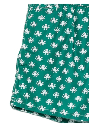 MC2 Saint Barth Lighting Micro Fantasy octopus-print swim shorts - Green