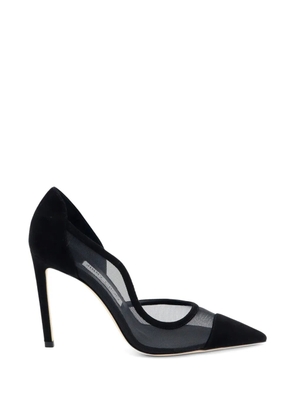 Jimmy Choo Brigitte mesh-panelled pumps - White