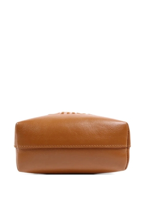 Chloé Pre-Owned Embroidered logo tote bag - Brown