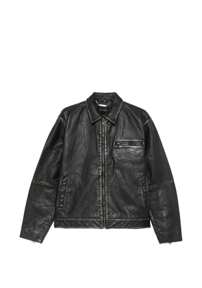 Ksubi Eldorado leather jacket - Black