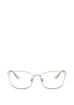 Coach geometric-frame glasses - Pink