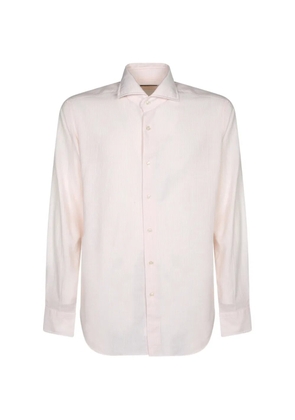 Dell'oglio striped long-sleeve shirt - Pink