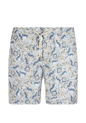 Orlebar Brown Bulldog paisley-print swim shorts - Neutrals