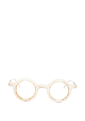Rigards round-frame glasses - Neutrals